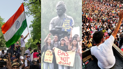 Street protests are back, this time with new tools From 'vote chori' to 'chita andolan': Street protests return with a new playbook