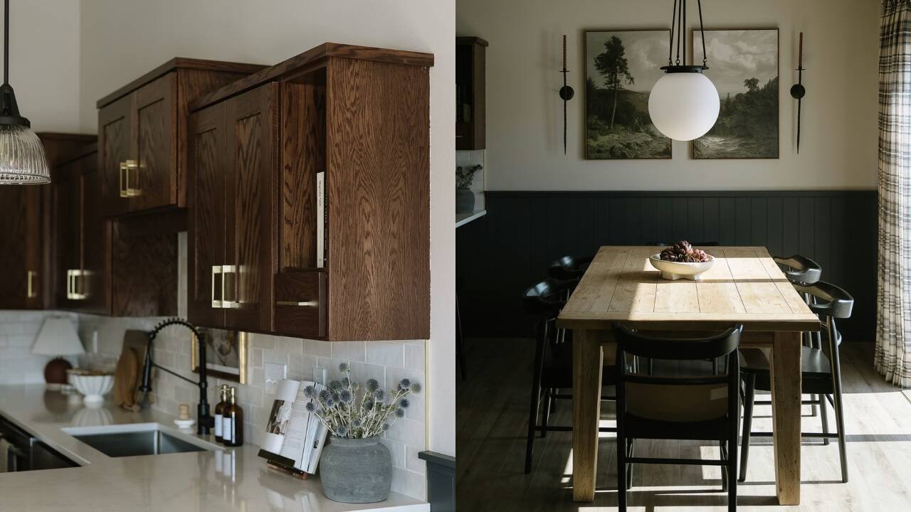 <strong>Their red-and-orange kitchen cost $803 to fix, then $9,037 to transform</strong>