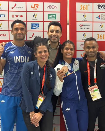 Suchika ​first Indian athlete to win an Asian Games medal in Mixed Martial Arts (MMA)​<br>