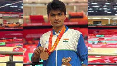 Suhas Yathiraj (Image credit: Instagram) Asian Para Games bronze leaves Suhas Yathiraj hungry for gold amid IAS duties and badminton