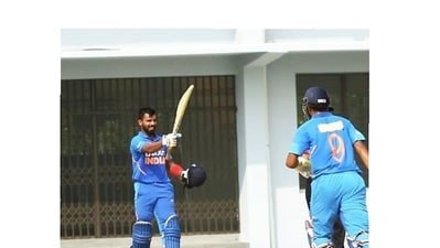 Chinmay Sutar has also represented India Emerging Team in the past. (Chinmay Sutar (Instagram)) Chinmay Sutar has also represented India Emerging Team in the past. (Chinmay Sutar (Instagram))