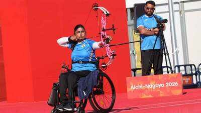 Swati Chaudhary (Image credit: PCI) Asian Para Games: Swati Chaudhary bags silver in women's W1 archery