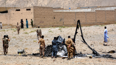 2 Pakistan army pilots killed as training aircraft crashes near Balochistan's Quetta