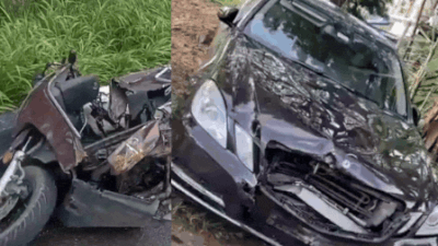 Man killed as Mercedes driven by judge’s minor son hits scooter in Keralam