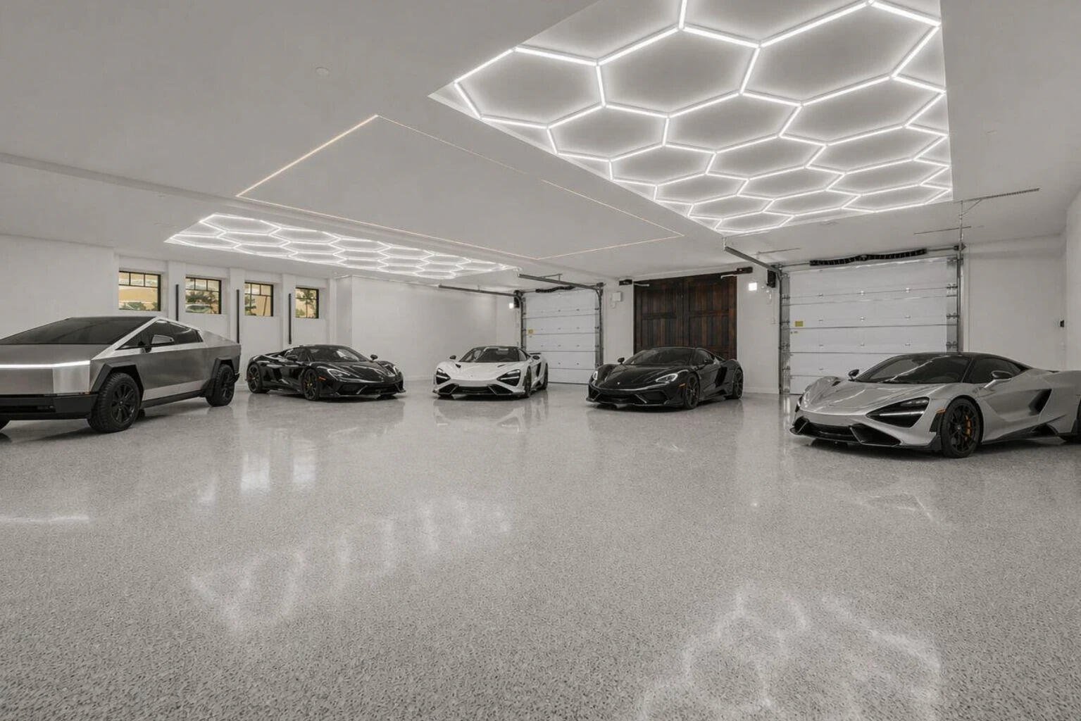 The garage