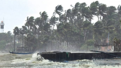 Yellow alert for 2 Andhra districts today, red alert for several areas on Oct 27-28 amid Cyclone Arnab