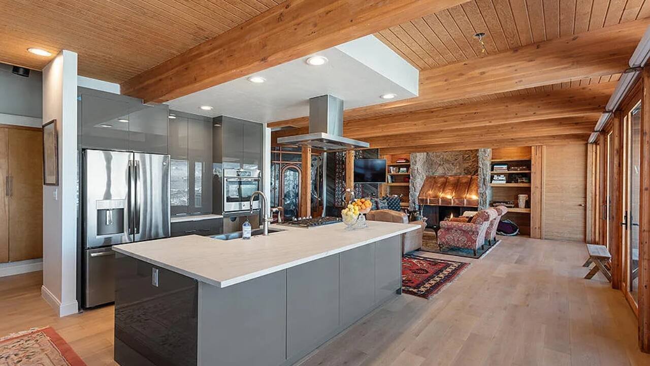 The new kitchen