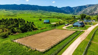 Pic credit: CENTURY 21 BHJ Realty, Inc. Founded in 1889 by an English earl’s son, this Wyoming ranch stayed in the family for four generations; the 1,542-acre property, also visited by Queen Elizabeth II, hits the market for $24.5 million
