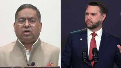Vance described workers coming in on H1B visas as 'indentured servants'. (Photo: Agencies) 'Unwarranted, offensive': India slams US Vice President JD Vance 'indentured servants' amid H-1B visa row
