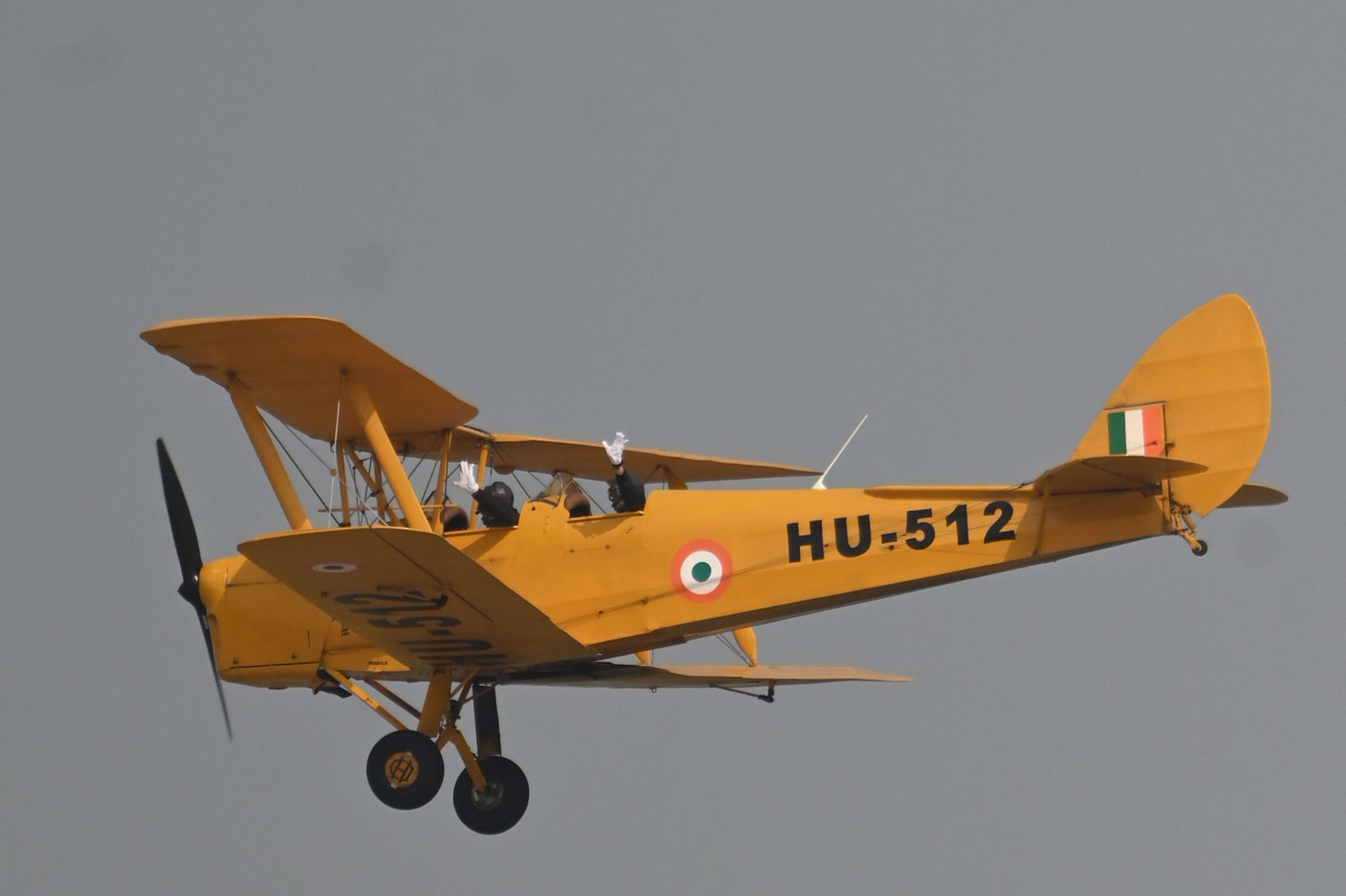 Vintage Tiger Moth aircraft