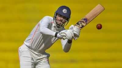 Yash Rathod (PTI file photo) Three overs left, one wicket in hand: India A hold on for thrilling draw against Australia A