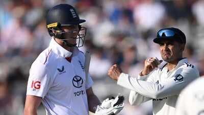 England batsman Zak Crawley and India captain Shubman Gill exchange words after Crawley called for the doctor after being hit on the finger during day three of the Third Test Match at Lord's Cricket Ground on July 12, 2025 in London, England. (Photo/Getty Images) Pink ball in daytime Tests, penalties for time-wasting: ICC announces new playing conditions across men’s and women’s cricket
